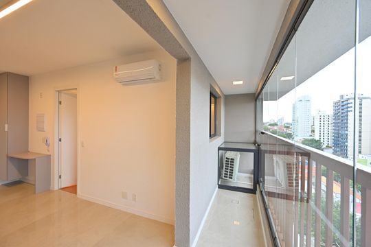 Varanda de apartamento para alugar com 1 quarto, 29m² em Vila Clementino, São Paulo
