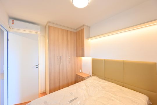 Quarto de apartamento para alugar com 1 quarto, 29m² em Vila Clementino, São Paulo