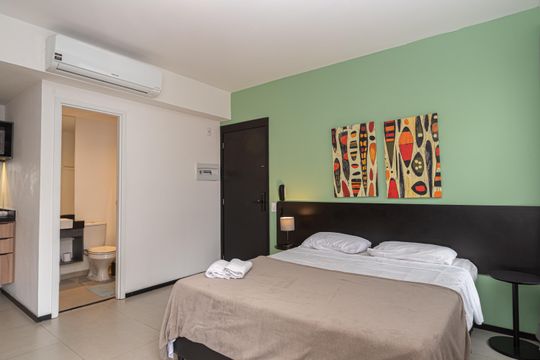 Quarto de kitnet/studio à venda com 1 quarto, 38m² em Consolação, São Paulo