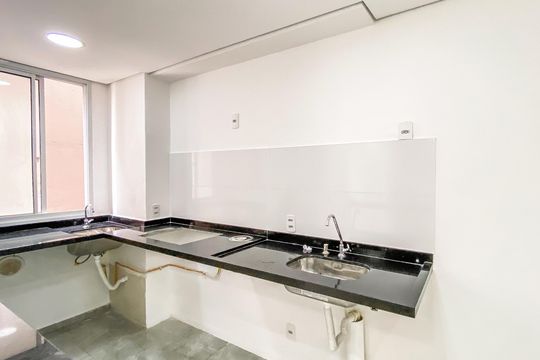 Cozinha de apartamento para alugar com 2 quartos, 38m² em Jardim America da Penha, São Paulo