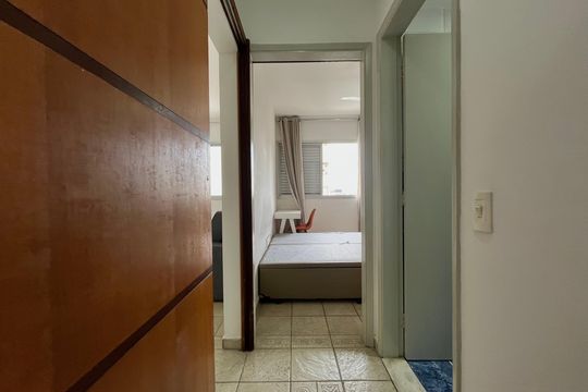 Corredor de apartamento à venda com 1 quarto, 50m² em Vila Clementino, São Paulo