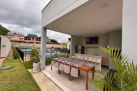 Área comum de apartamento à venda com 2 quartos, 47m² em Recreio dos Bandeirantes, Rio de Janeiro