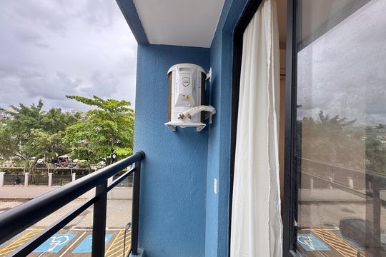 Varanda de apartamento à venda com 2 quartos, 47m² em Recreio dos Bandeirantes, Rio de Janeiro