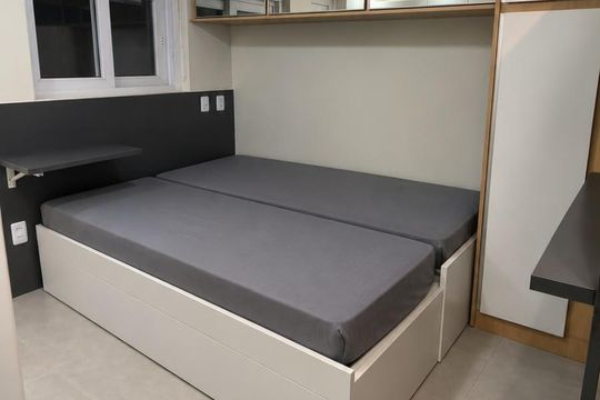 Sala/Quarto de kitnet/studio à venda com 1 quarto, 17m² em Planalto Paulista, São Paulo
