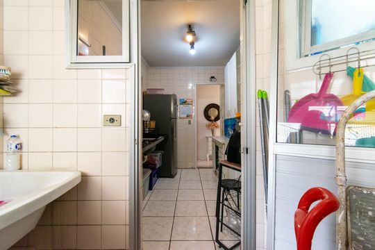 Área de Serviço de apartamento à venda com 3 quartos, 67m² em Jardim Oriental, São Paulo