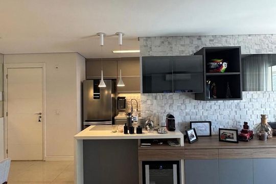Cozinha de apartamento à venda com 2 quartos, 85m² em Ipiranga, São Paulo