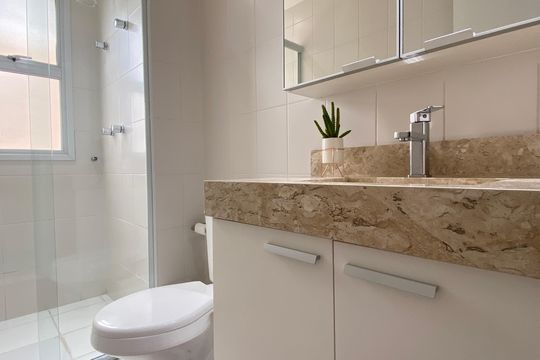 Banheiro 2 de apartamento à venda com 3 quartos, 113m² em Vila Campesina, Osasco