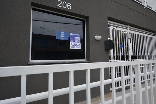 FACHADA  de kitnet/studio para alugar com 1 quarto, 17m² em Ferreira, São Paulo