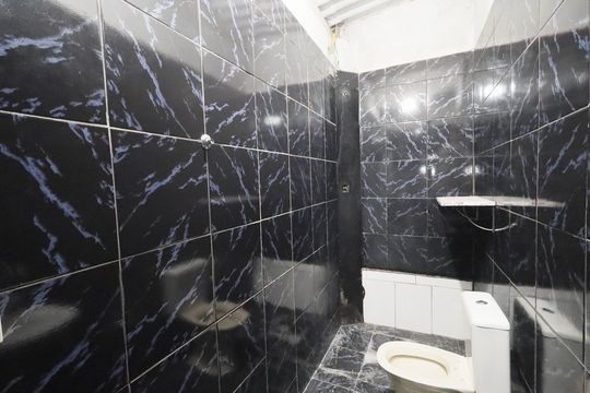 Banheiro da Suíte de casa para alugar com 1 quarto, 48m² em Jardim Jacana, São Paulo