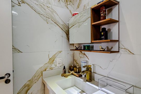 Banheiro de apartamento para alugar com 3 quartos, 88m² em Vila Matilde, São Paulo