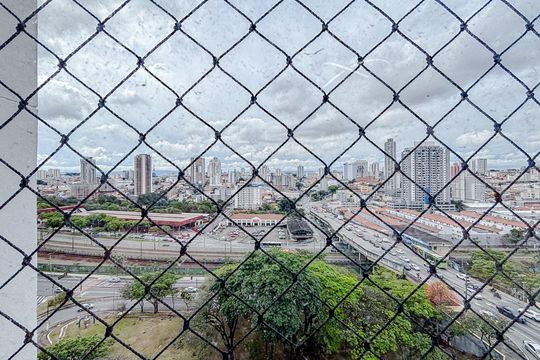 Vista da Suíte de apartamento para alugar com 3 quartos, 88m² em Vila Matilde, São Paulo