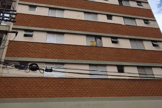 FACHADA de apartamento à venda com 1 quarto, 50m² em Centro, Campinas