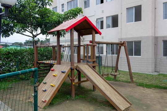 Área comum - Playground de apartamento para alugar com 2 quartos, 42m² em Santa Cruz, Rio de Janeiro