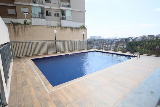 Área comum - Piscina de apartamento à venda com 2 quartos, 47m² em Padroeira, Osasco