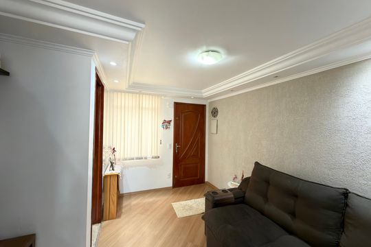 Sala  de apartamento à venda com 2 quartos, 42m² em Demarchi, São Bernardo do Campo