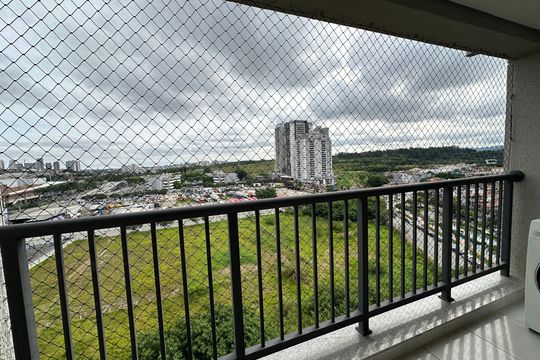 Varanda da Sala de apartamento para alugar com 1 quarto, 49m² em Nova Aldeinha, Barueri