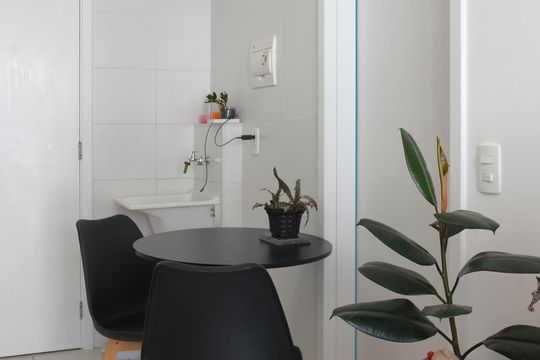 Sala de apartamento à venda com 1 quarto, 29m² em Socorro, São Paulo