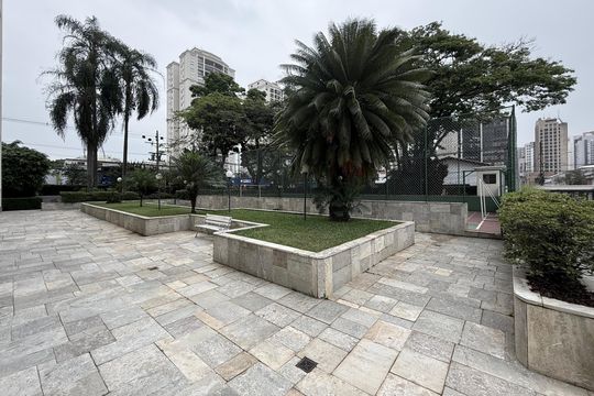 Área comum de apartamento à venda com 3 quartos, 90m² em Santo Amaro, São Paulo
