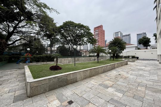Área comum de apartamento à venda com 3 quartos, 90m² em Santo Amaro, São Paulo