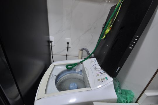 Área de Serviço de apartamento para alugar com 2 quartos, 34m² em Vila Guilherme, São Paulo