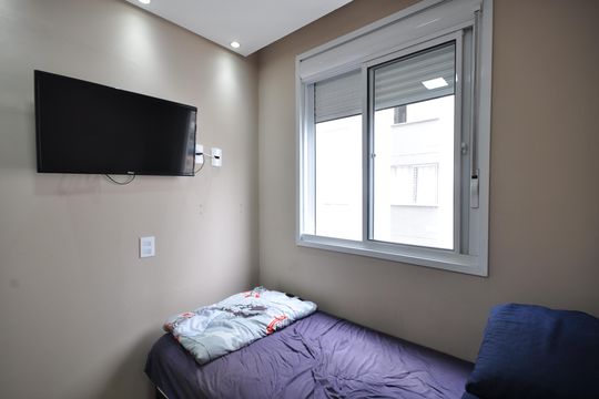 Quarto 2 de apartamento para alugar com 2 quartos, 34m² em Vila Guilherme, São Paulo