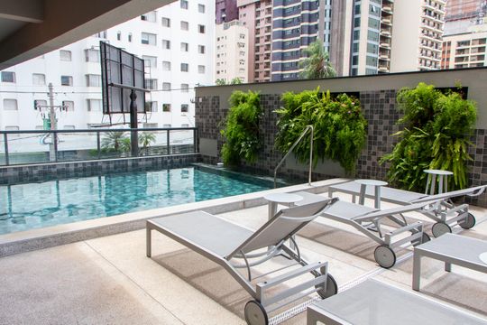 Apartamento para alugar com 1 quarto, 50m² em Cambuí, Campinas
