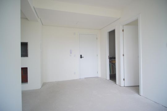 Sala de apartamento à venda com 1 quarto, 41m² em Jardim do Salso, Porto Alegre
