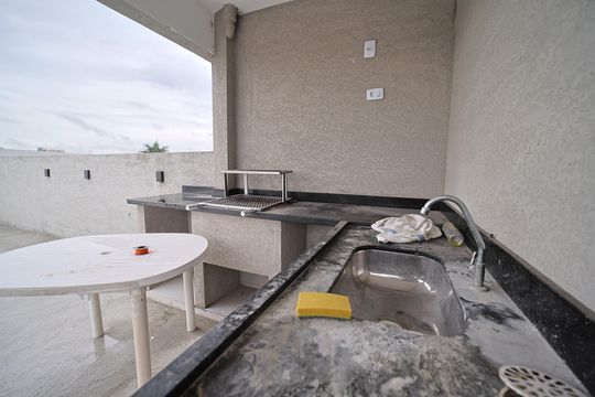Área comum - Churrasqueira de apartamento para alugar com 2 quartos, 38m² em Vila Santa Teresa, São Paulo