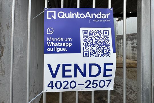 Placa  de casa à venda com 2 quartos, 94m² em Jardim Colonial, São Bernardo do Campo
