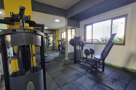 Área comum - Academia de apartamento para alugar com 2 quartos, 76m² em Chácara Agrindus, Taboão da Serra