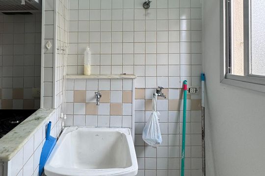 Área de Serviço de apartamento à venda com 3 quartos, 67m² em Planalto, São Bernardo do Campo