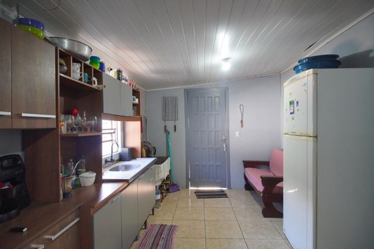 Cozinha de casa à venda com 1 quarto, 70m² em Campina, São Leopoldo