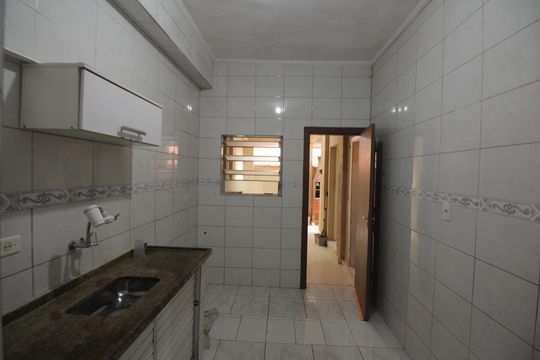 Cozinha de apartamento para alugar com 3 quartos, 93m² em Marapé, Santos