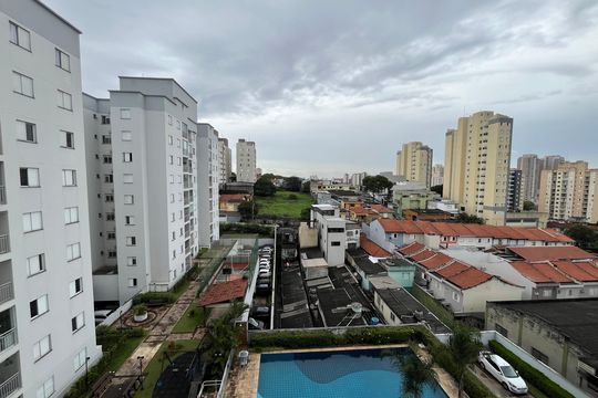 Varanda da Sala - Vista de apartamento à venda com 2 quartos, 65m² em Vila Siqueira (zona Norte), São Paulo
