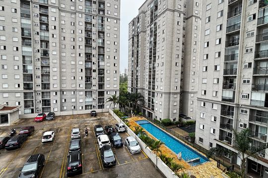 Vista Quarto 2 de apartamento à venda com 2 quartos, 50m² em Vila Metalúrgica, Santo André