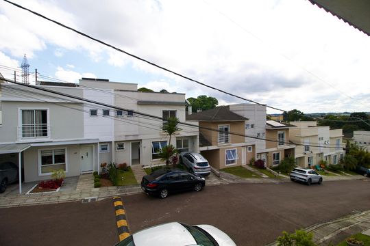 Quarto 1 - Vista de casa de condomínio para alugar com 3 quartos, 170m² em Barreirinha, Curitiba
