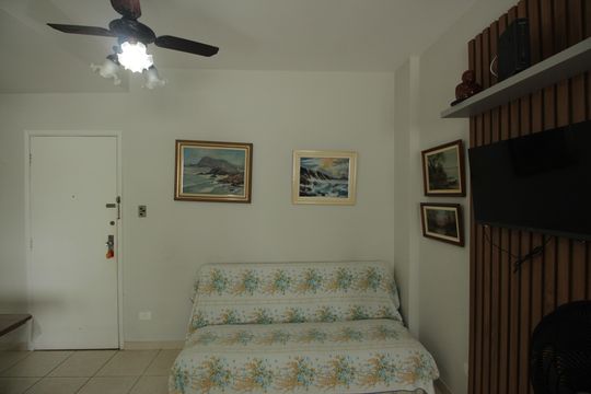 Studio de kitnet/studio para alugar com 1 quarto, 47m² em Aparecida, Santos