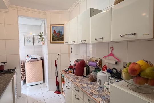 Cozinha de apartamento à venda com 2 quartos, 81m² em Vila Mariza, São Bernardo do Campo