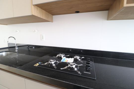 Cozinha de apartamento para alugar com 2 quartos, 86m² em Jardim Sul, Uberlândia