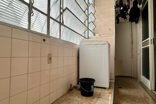 Área de Serviço de apartamento à venda com 3 quartos, 88m² em Santo Antônio, Belo Horizonte