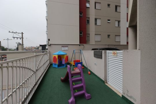 Área Comum - Playground de apartamento à venda com 2 quartos, 48m² em Parque Novo Oratório, Santo André
