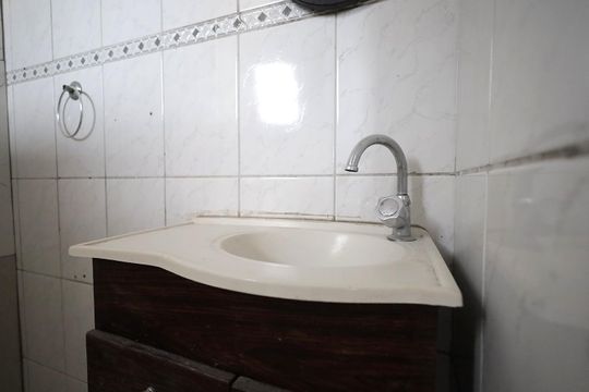 Banheiro de casa para alugar com 3 quartos, 150m² em Vila Lucinda, Santo André