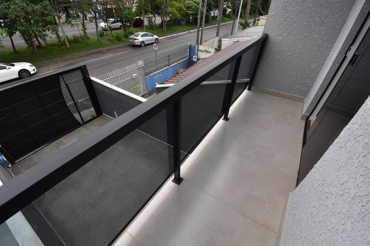 Varanda Quarto 1 de casa para alugar com 3 quartos, 88m² em Sítio Cercado, Curitiba