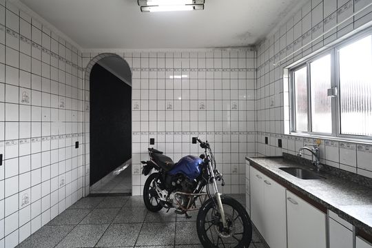 Cozinha  de casa para alugar com 2 quartos, 160m² em Jardim Vila Rica, Santo André