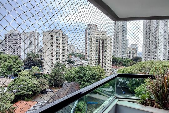 Varanda 1 da Sala  de apartamento para alugar com 3 quartos, 101m² em Jardim Vila Mariana, São Paulo