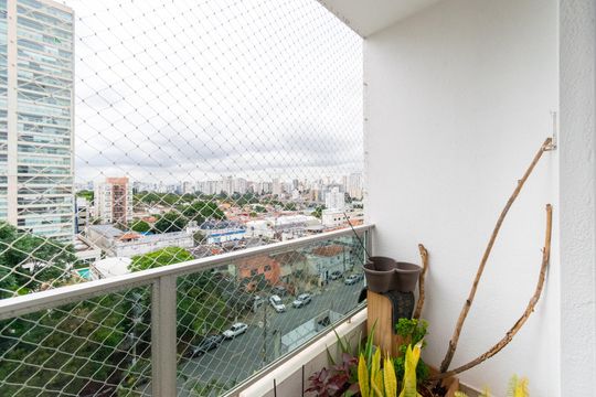 Sacada de apartamento para alugar com 3 quartos, 100m² em Vila Alexandria, São Paulo