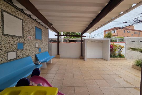 Área comum de kitnet/studio para alugar com 1 quarto, 35m² em Vila Balnearia, Praia Grande