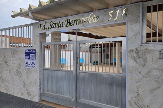 Fachada de kitnet/studio para alugar com 1 quarto, 35m² em Vila Balnearia, Praia Grande