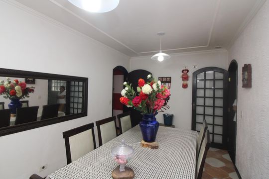 Sala de Jantar de casa à venda com 3 quartos, 190m² em Jardim Belem, São Paulo