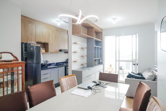 Sala de apartamento para alugar com 2 quartos, 69m² em Rudge Ramos, São Bernardo do Campo